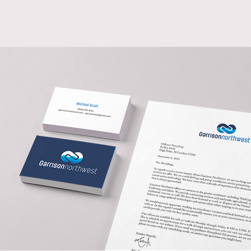 Stationary Set Image for Garrison Northwest Branding for Sydnee Hale's Work Page